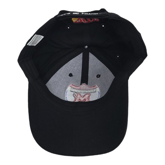 QMI Million Mile Maintenance Strapback Cap Trucker Baseball Hat Lets Be Frank - Picture 11 of 12